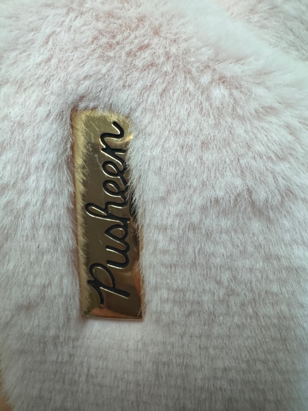 Pusheen Plush Mini Backpack - Pale Pink with Gold Accents - Picture 6 of 6